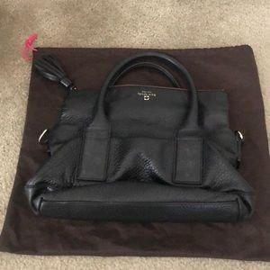Kate Spade Black Leather Shoulder Purse